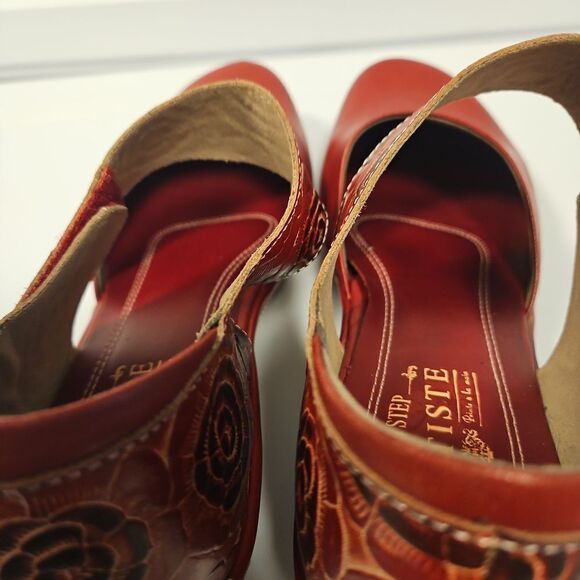 L' Artiste Spring Step Leather Like New sz 10.5/ 11 - Picture 10 of 13